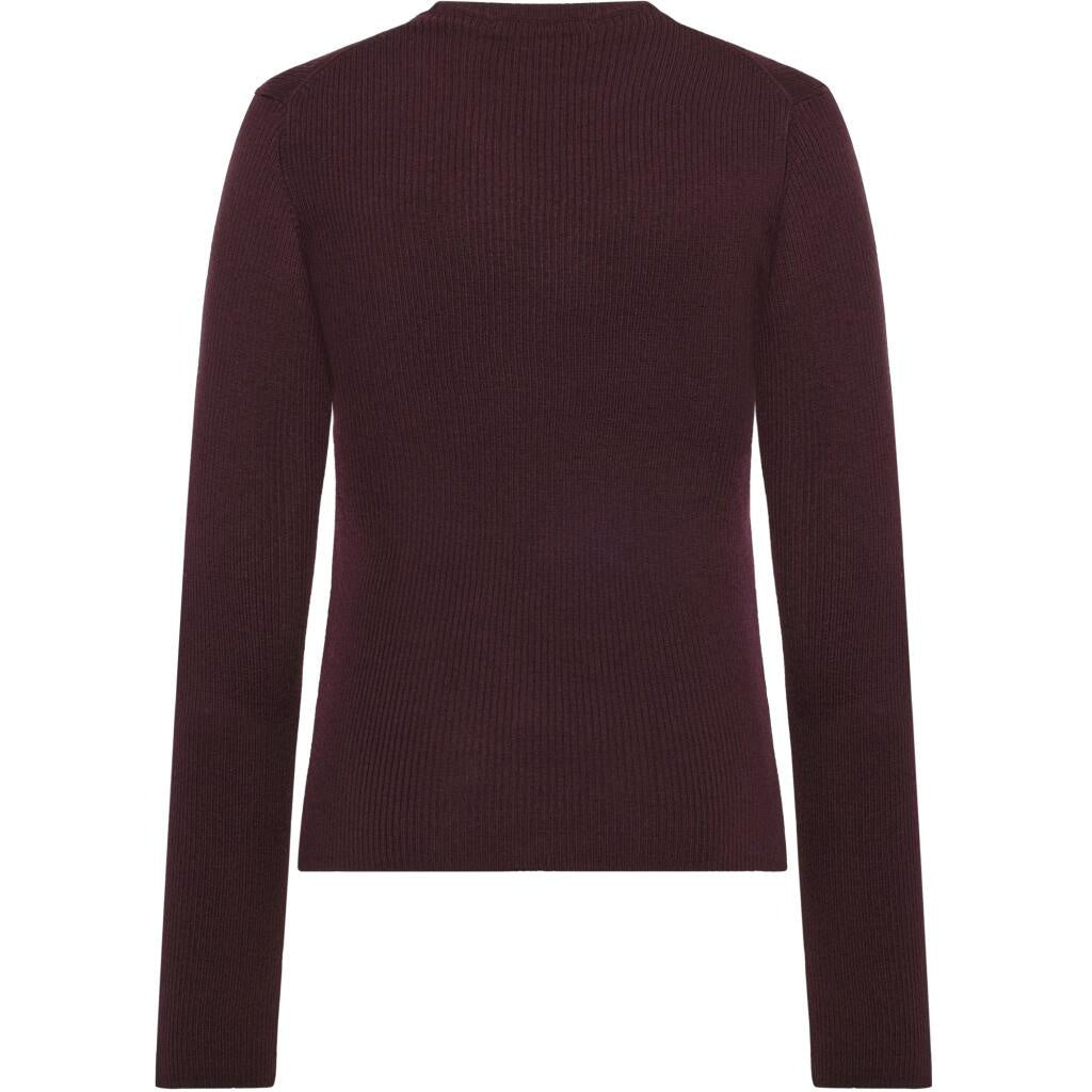 Strickpullover - 1281 Fig - Rot