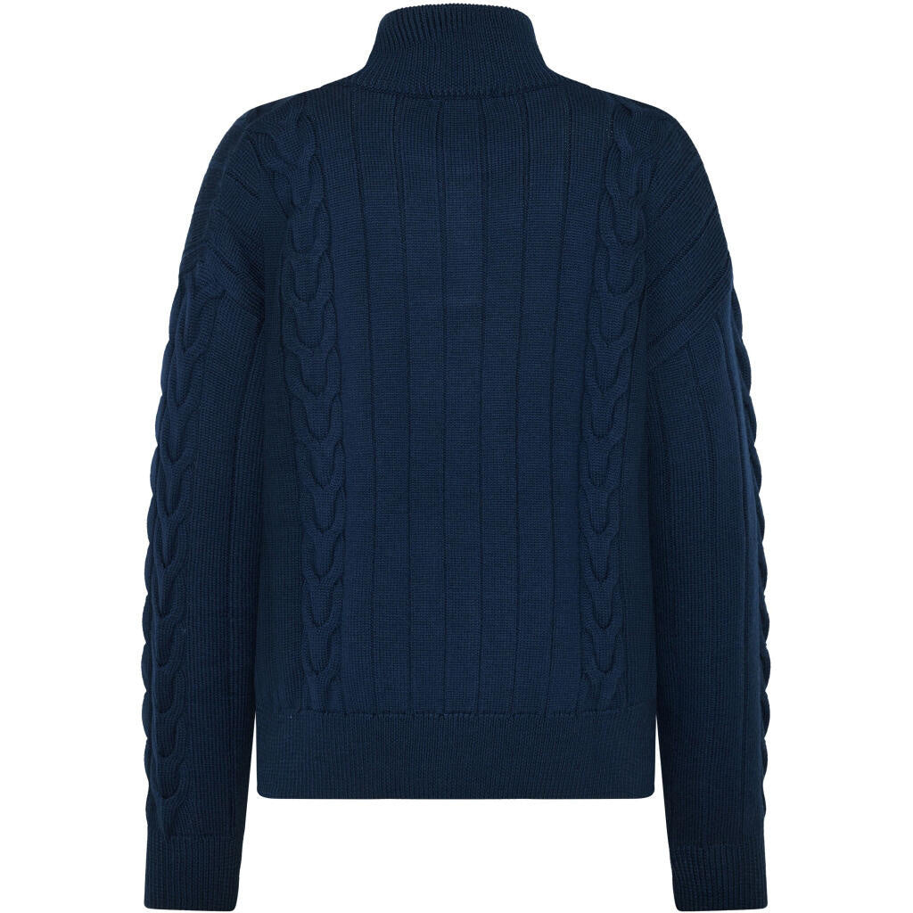 Strickpullover aus Merinowolle - 1001 Total Eclipse - Blau