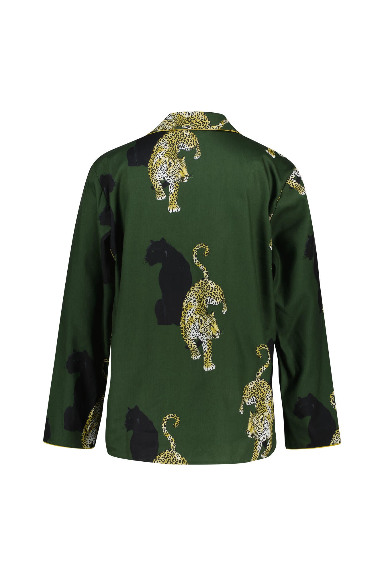 Schlafshirt aus Baumwollmix - Olive Green - Grün