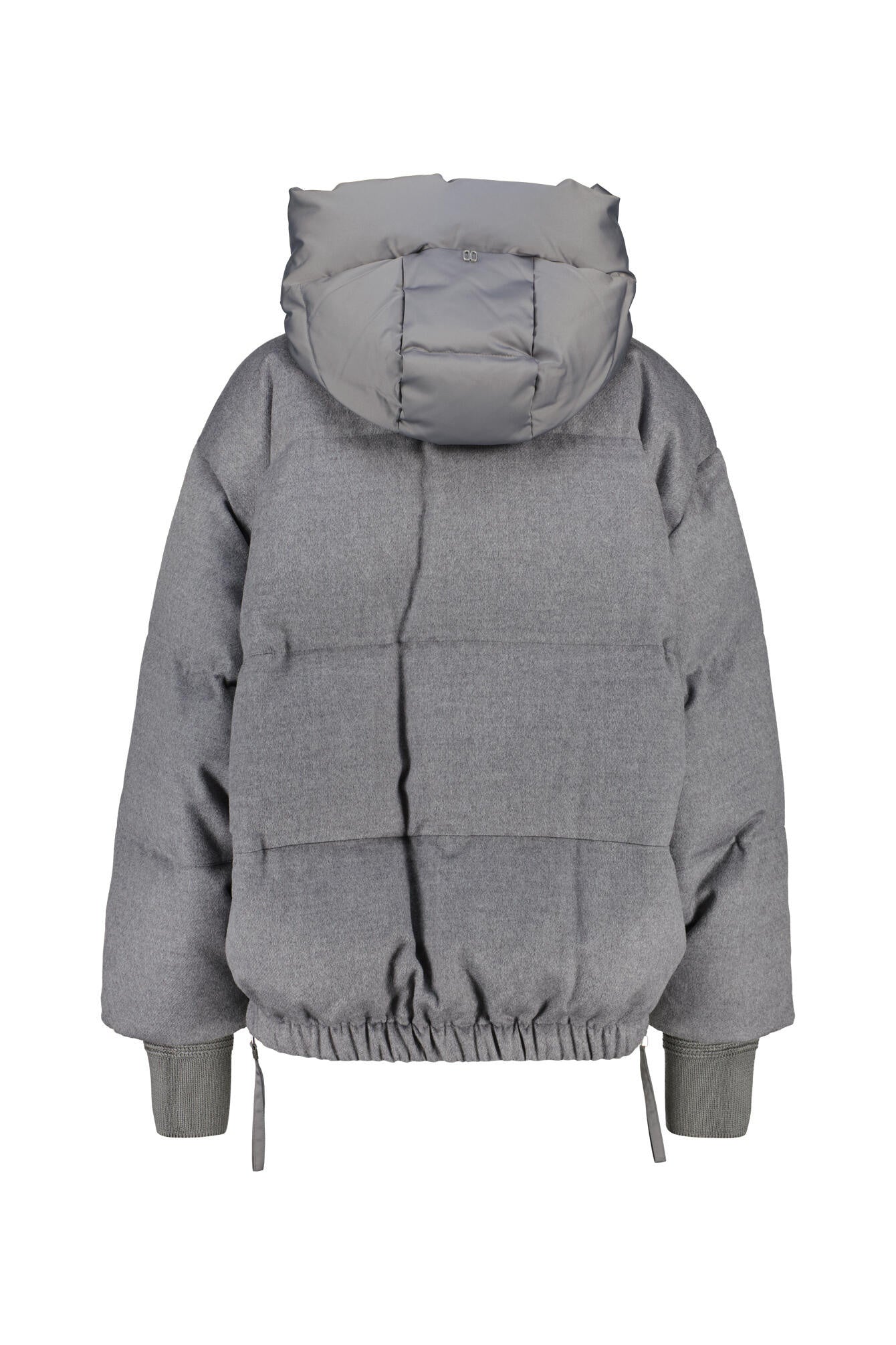Daunenjacke HEKA 75 aus Wollmix - 410 Taupe Grey - Blau