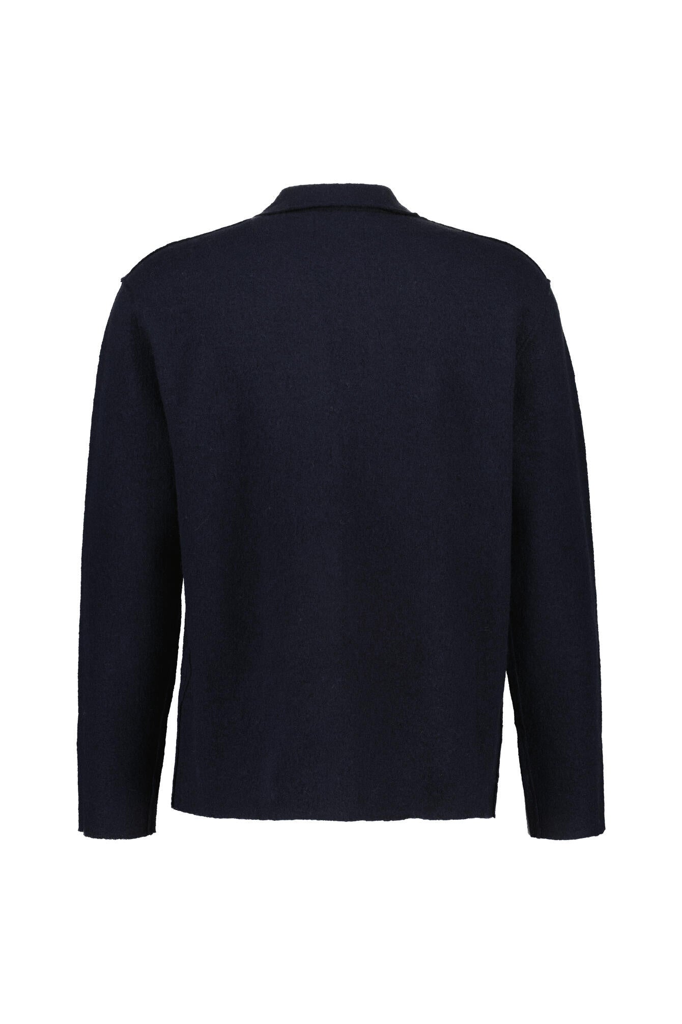Overshirt JONAS aus Wolle - Navy Blue - Blau