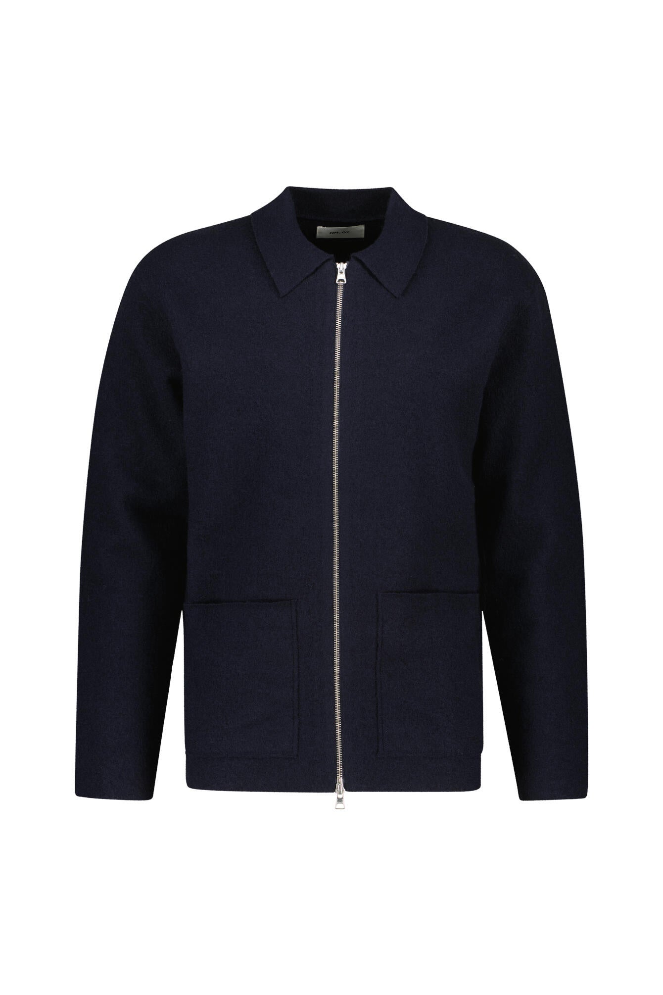 Overshirt JONAS aus Wolle - Navy Blue - Blau