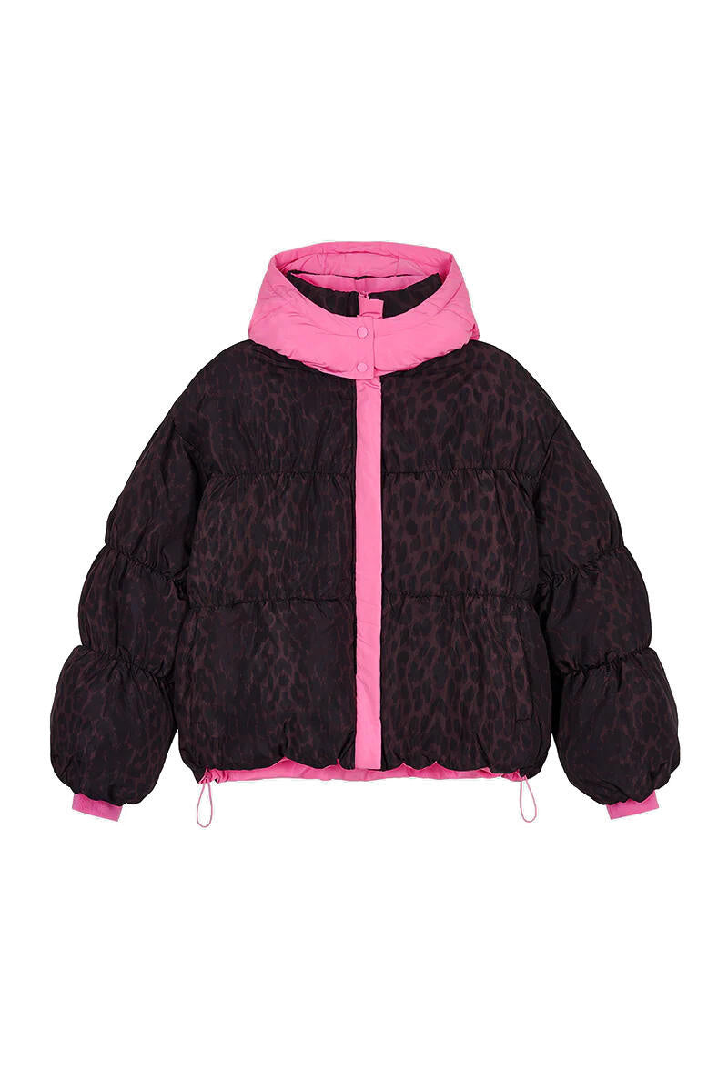 Puffer-Wendejacke NICKY - Candy/Leo - Pink