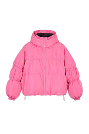 Puffer-Wendejacke NICKY - Candy/Leo - Pink