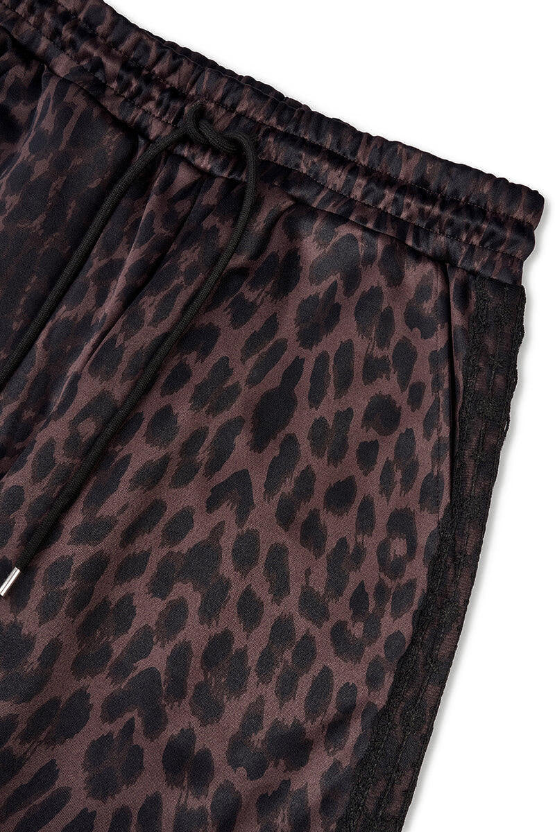 Schlupfhose KAEL Wide Leg - Leo - Braun