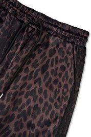 Schlupfhose KAEL Wide Leg - Leo - Braun