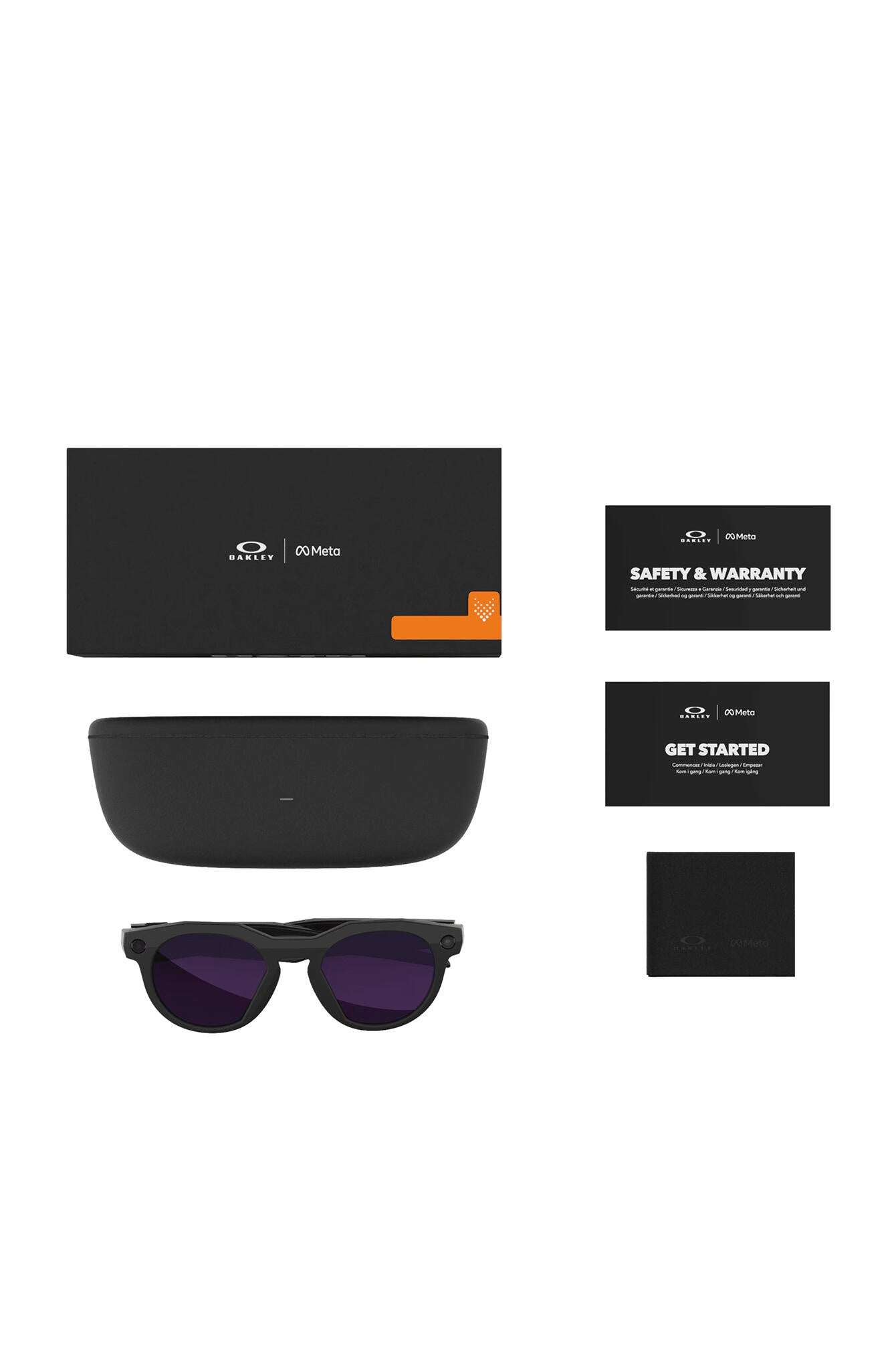 Brille OAKLEY META HSTN - 800202 Black - Schwarz