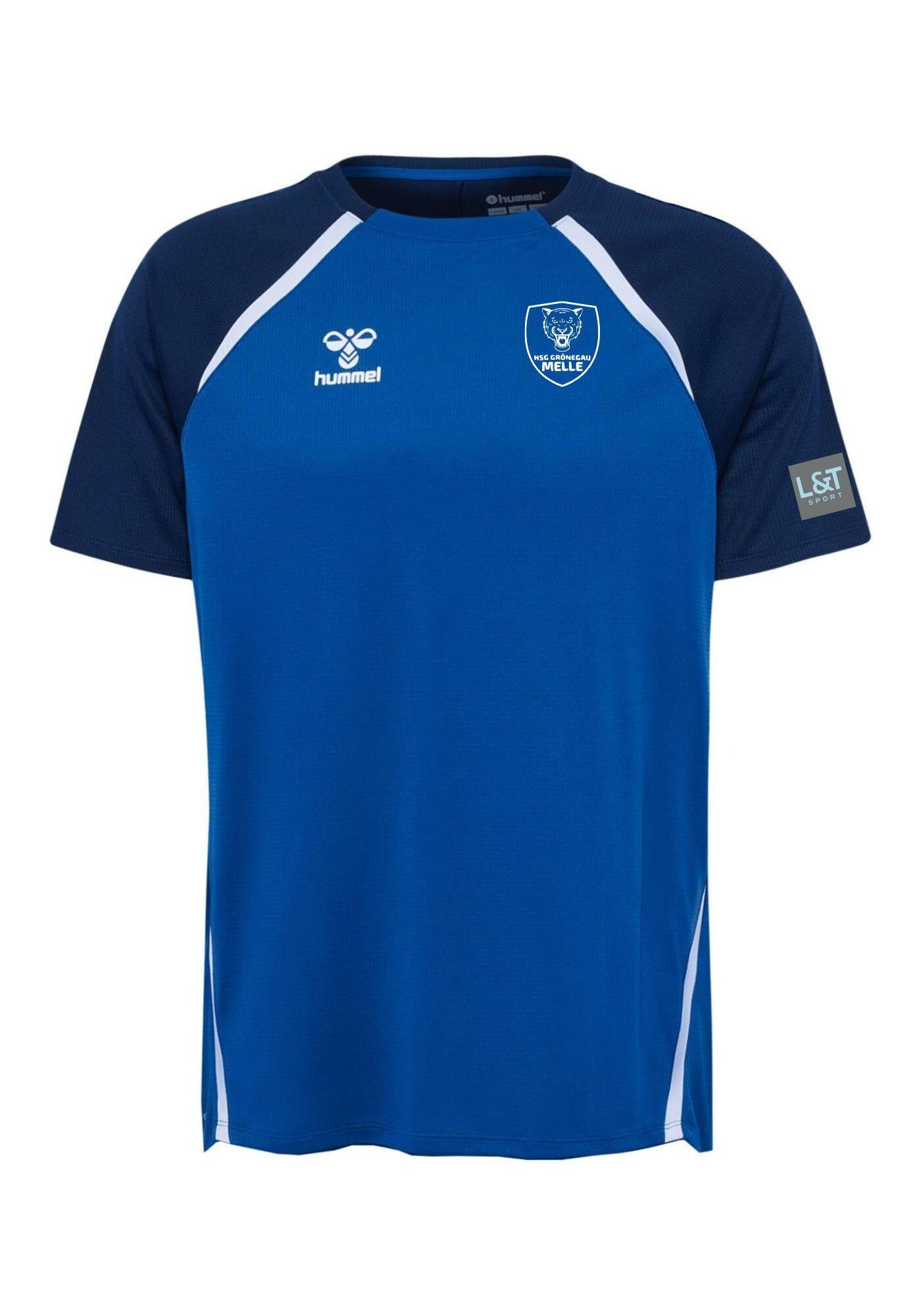 HSG Grönegau Melle Trainingsshirt Jr - 8607 TRUE BLUE/MARINE - Blau