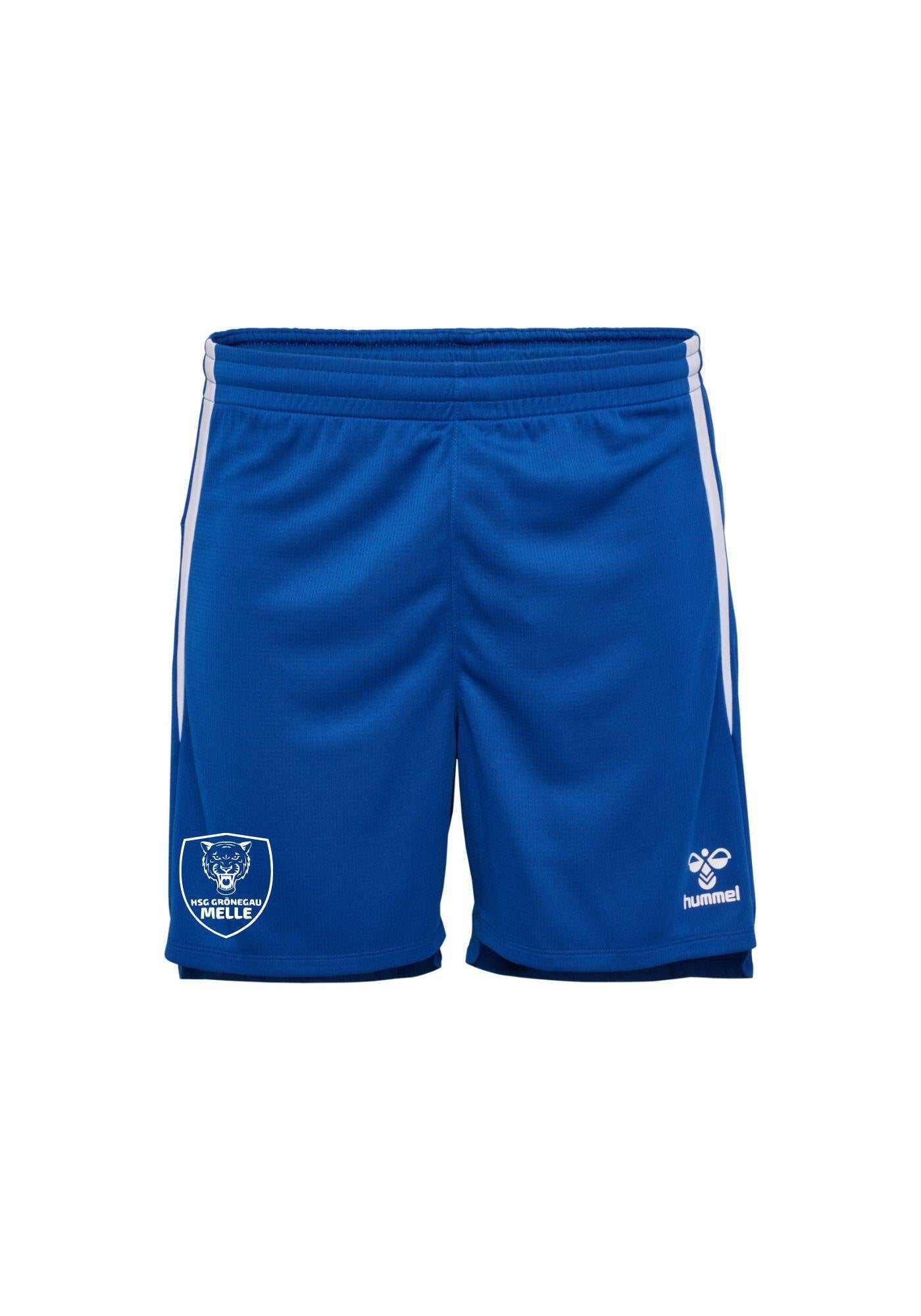 HSG Grönegau Melle Shorts Damen - 7045 TRUE BLUE - Blau