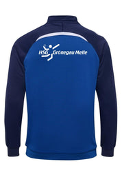 Unisex HSG Grönegau Melle Trainingsjacke - 8607 TRUE BLUE/MARINE - Blau