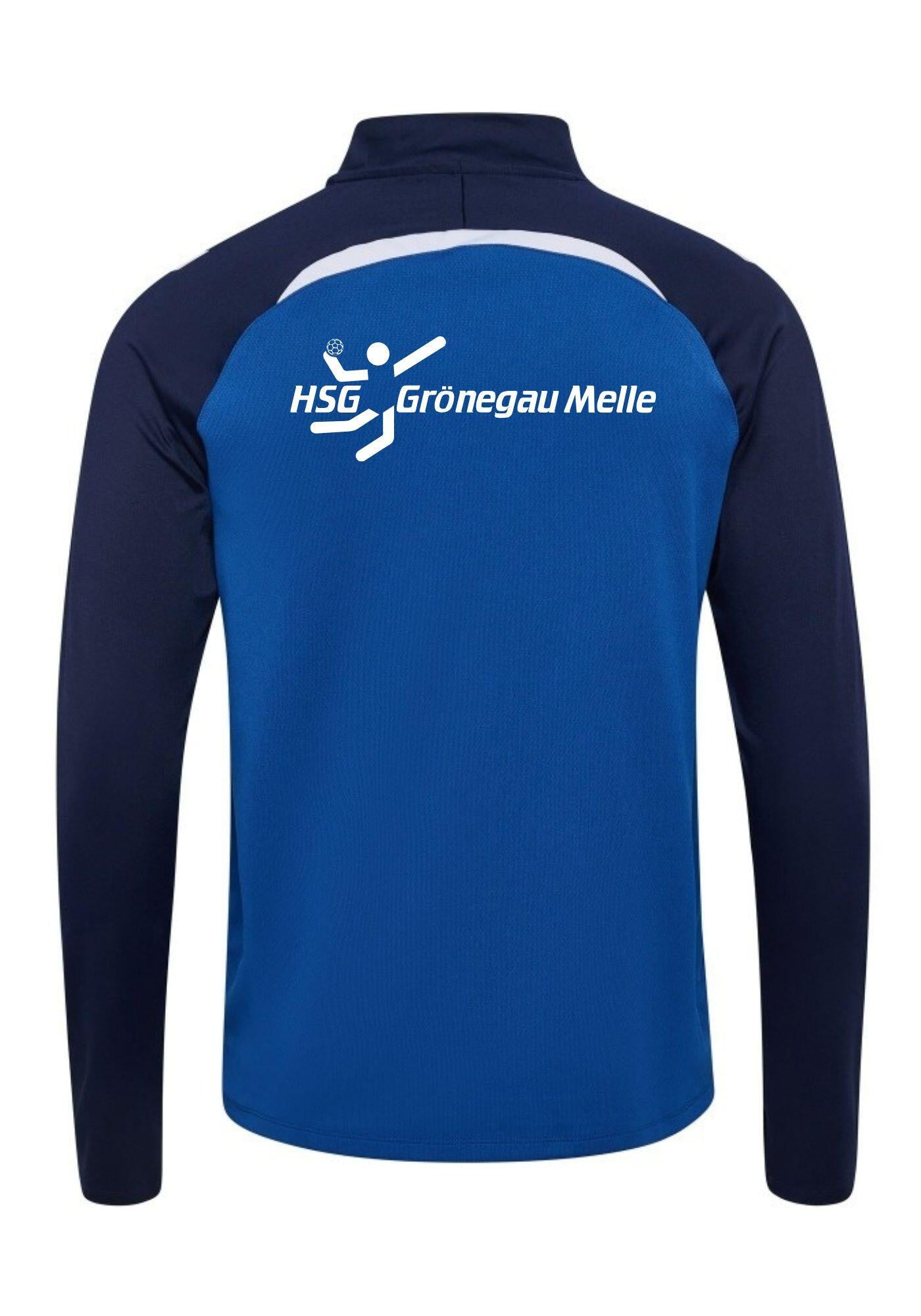 Kinder HSG Grönegau Melle ZipTop - 8607 TRUE BLUE/MARINE - Blau