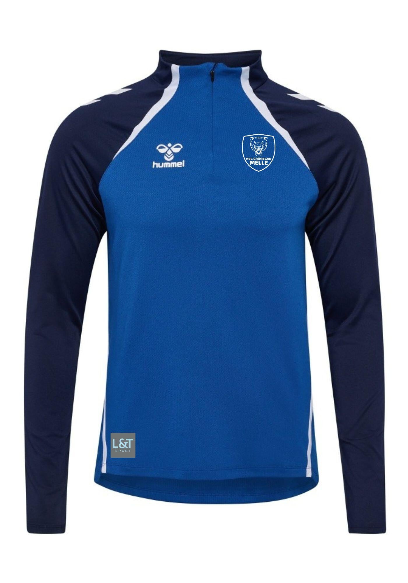 Kinder HSG Grönegau Melle ZipTop - 8607 TRUE BLUE/MARINE - Blau