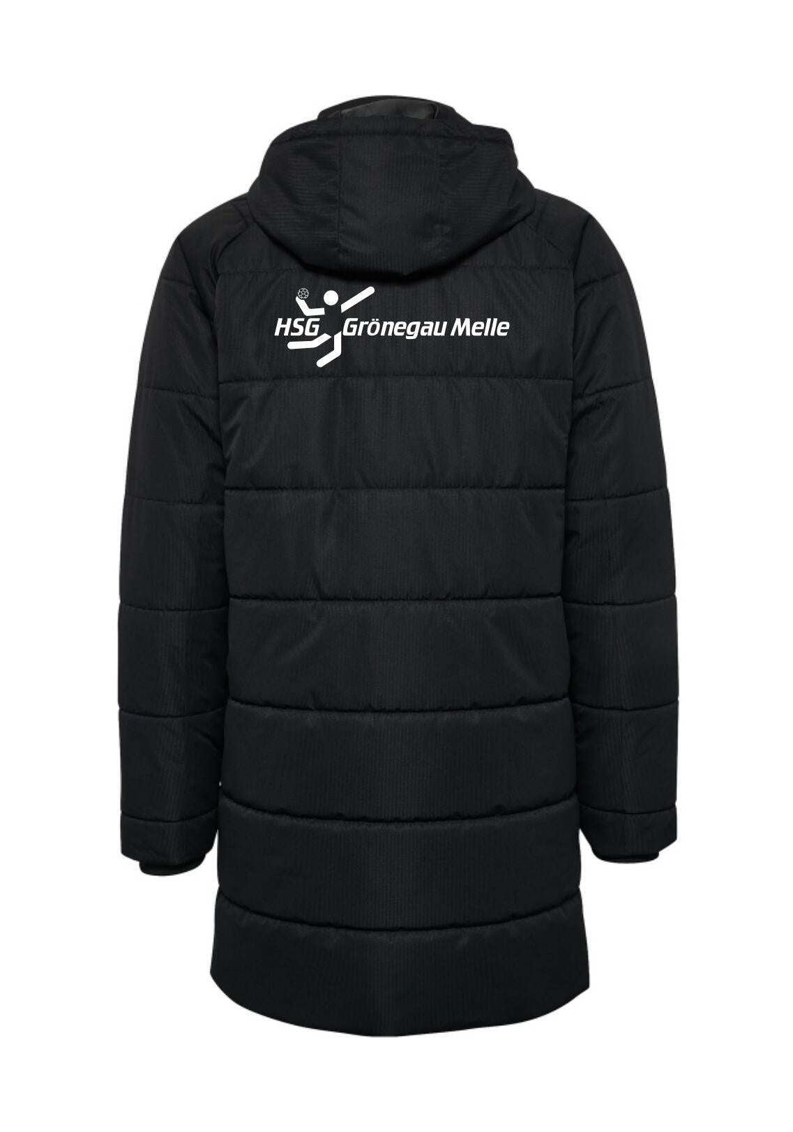 Kinder HSG Grönegau Melle Winterjacke - 2001 BLACK - Schwarz