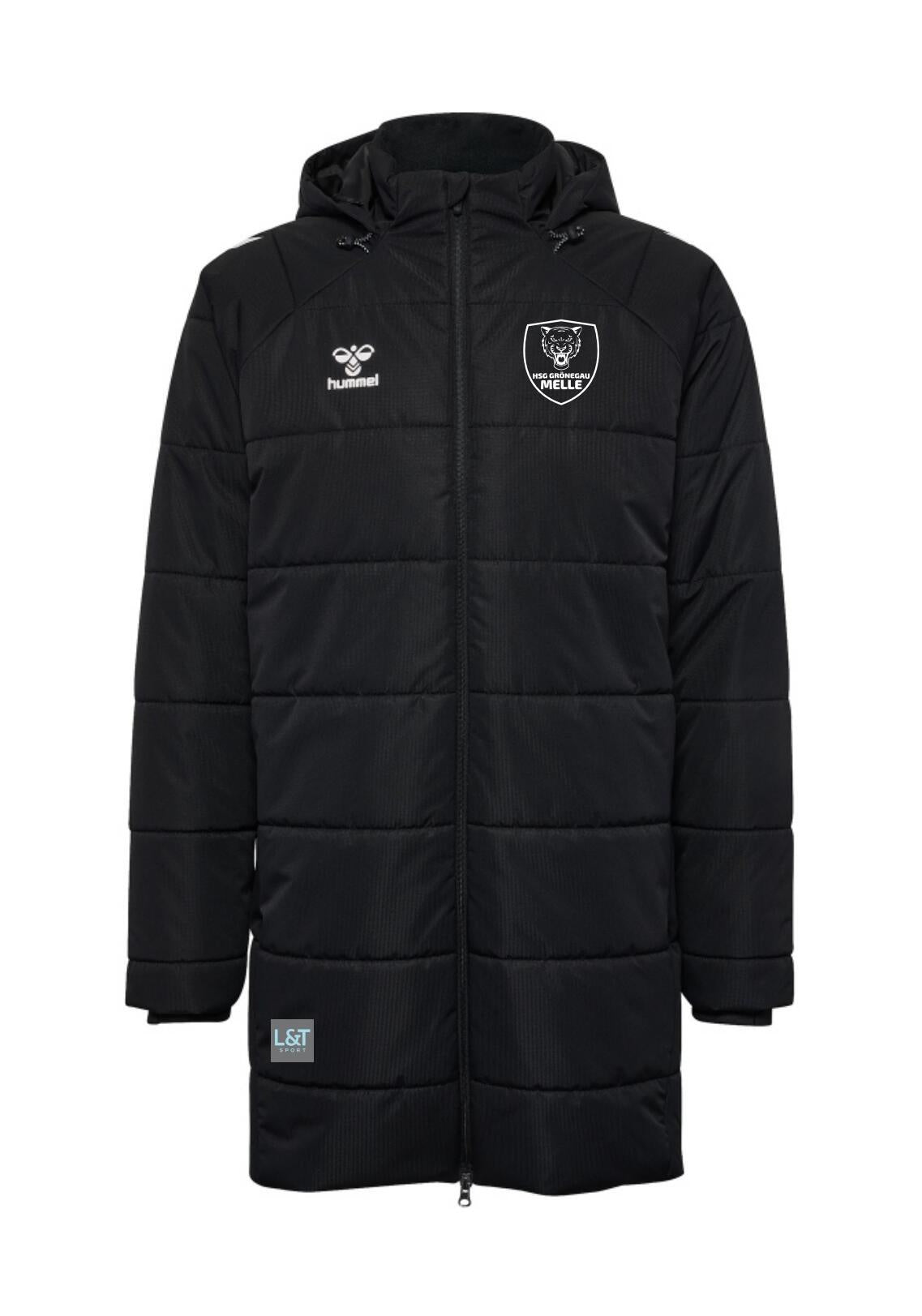 Kinder HSG Grönegau Melle Winterjacke - 2001 BLACK - Schwarz