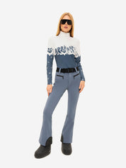 Ski-Hose GRACY - Dusty Blue - Blau