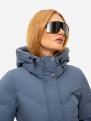 Ski-Jacke NASH - Dusty Blue - Blau