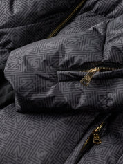 Ski-Jacke NEWPORT - 9000 Black - Grau