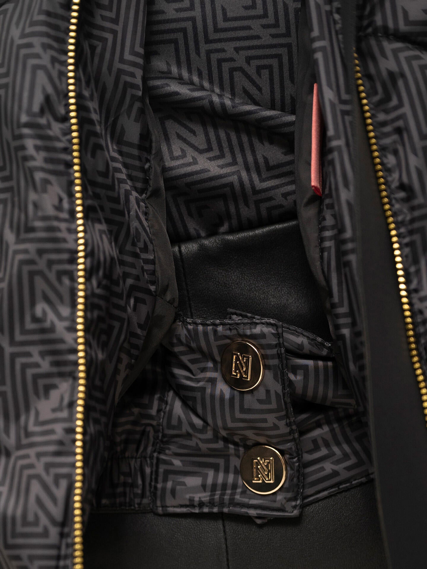 Ski-Jacke NEWPORT - 9000 Black - Grau