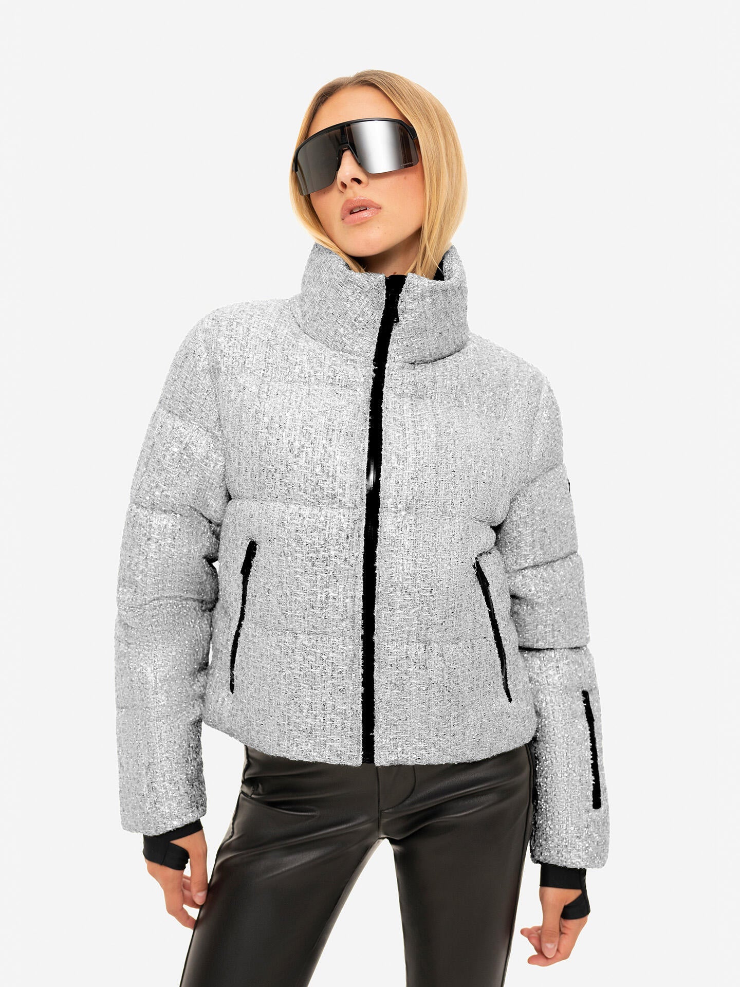 Ski-Jacke NOVA - 1003 Silver - Silber