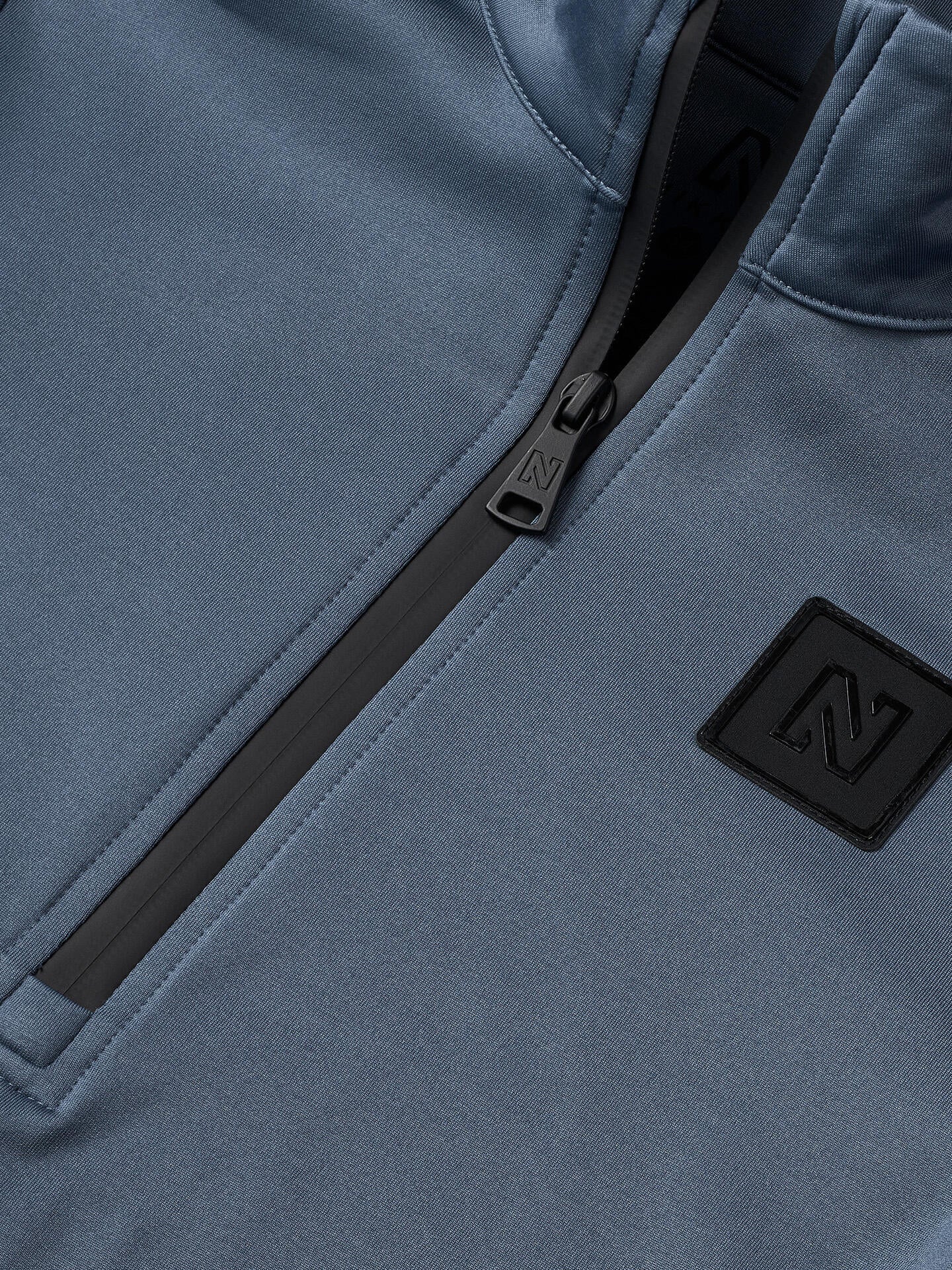 Ski-Pullover NANTES - 7678 Dusty Blue - Blau