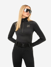 Ski-Pullover NANTES - 9000 Black - Schwarz