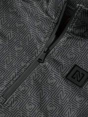 Ski-Pullover NANTES - 9000 Black - Grau