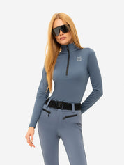 Ski-Pullover GUMENKO - 7678 Dusty blue - Blau