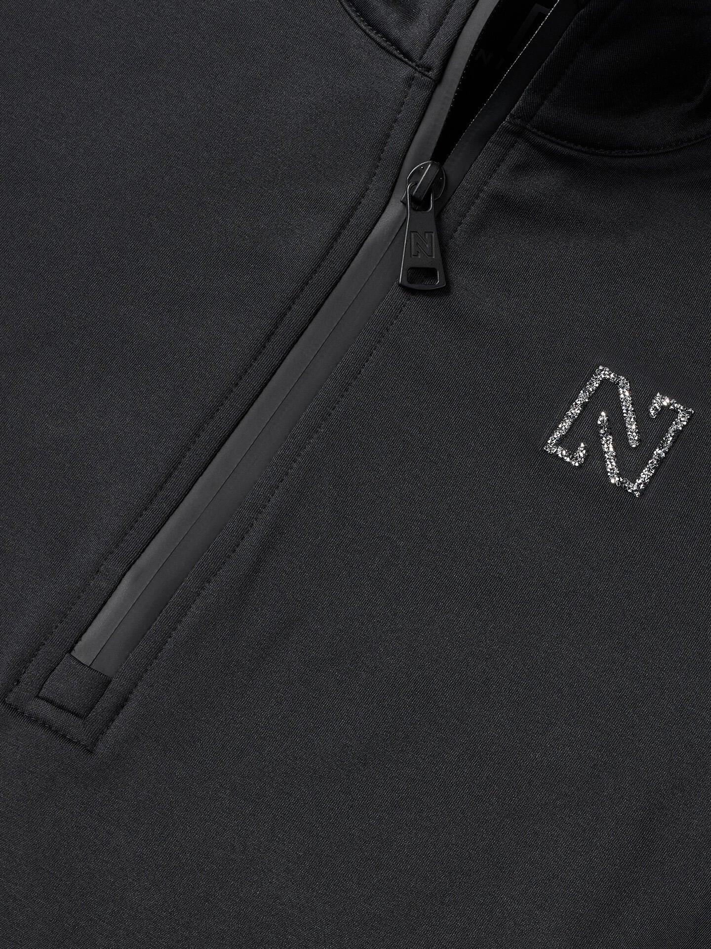 Ski-Pullover GUMENKO - 9000 Black - Schwarz