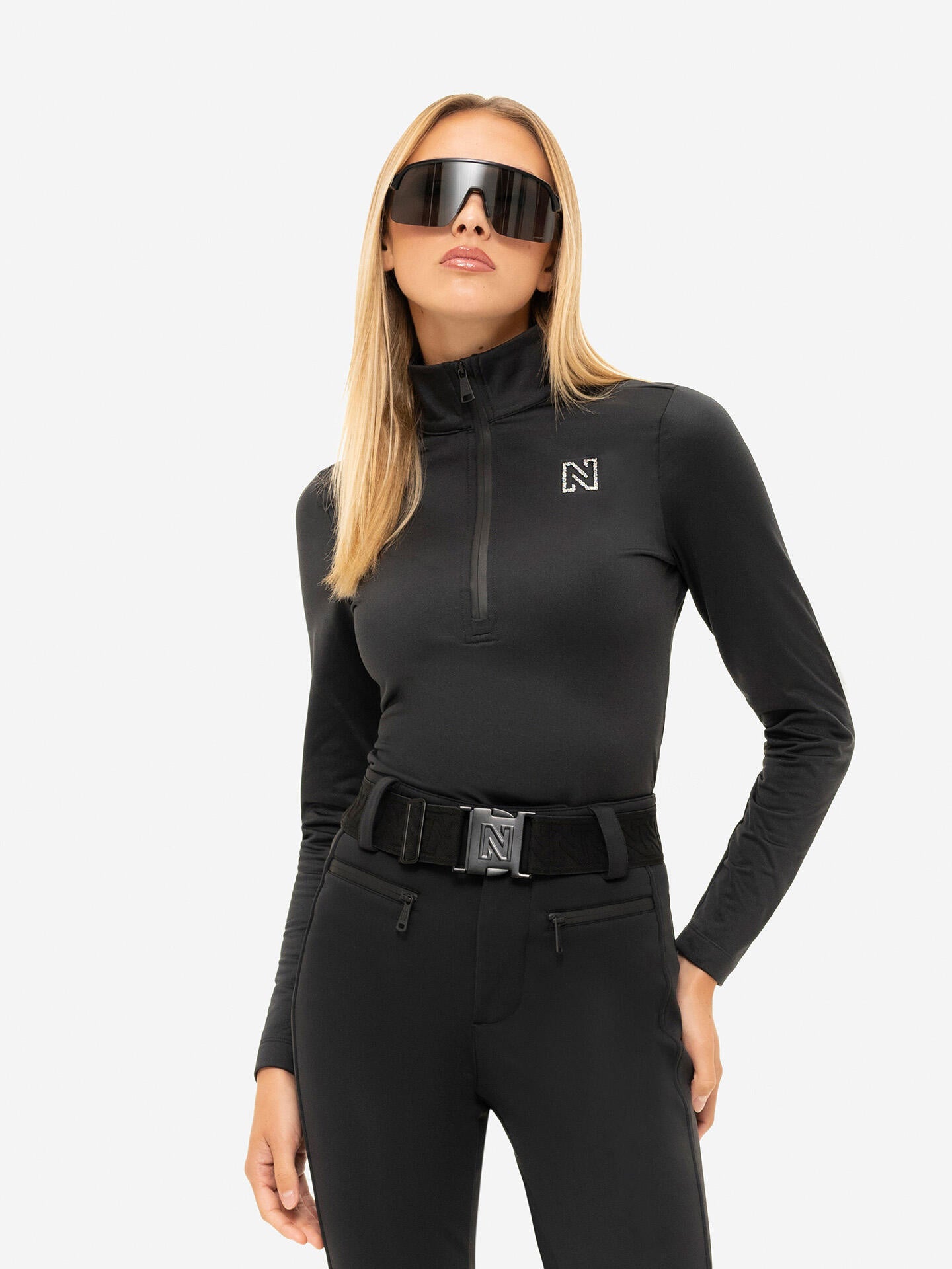 Ski-Pullover GUMENKO - 9000 Black - Schwarz