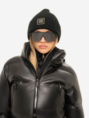 Strickmütze NASHVILLE - 9000 Black - Schwarz