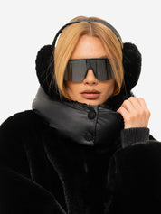 Ohrenwärmer NINEVE - 9000 Black - Schwarz