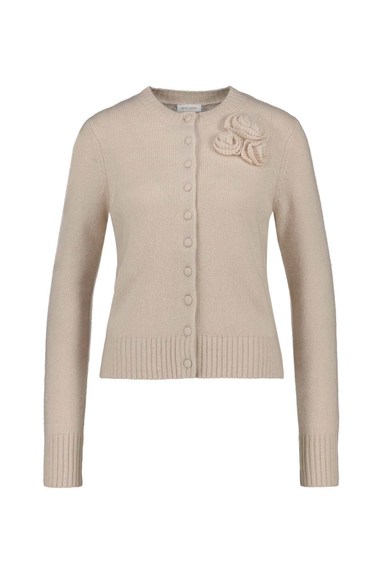 Strickjacke aus Wollmix - 115 Beige - Beige