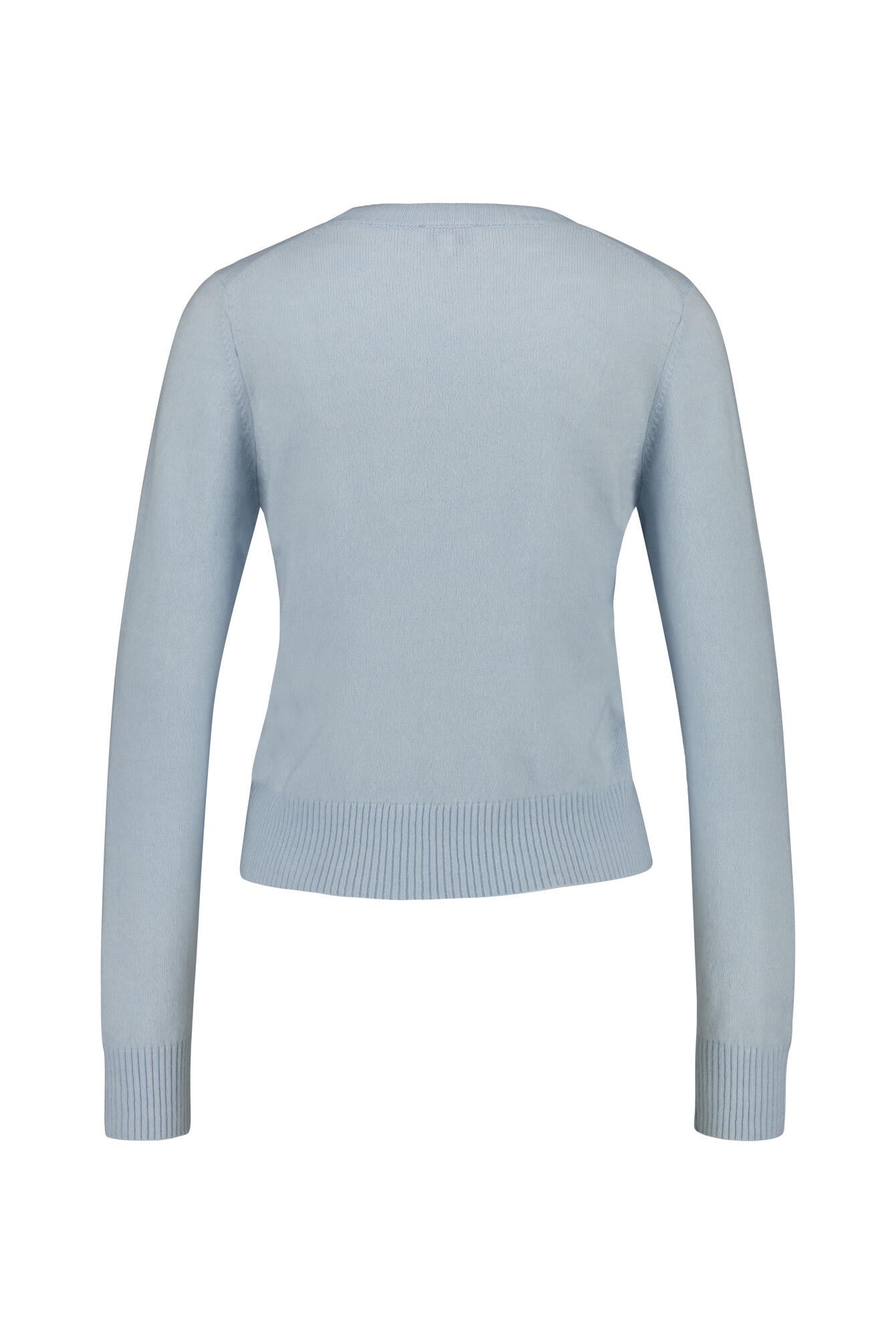 Strickpullover aus Wollmix - 121 Bleu - Blau