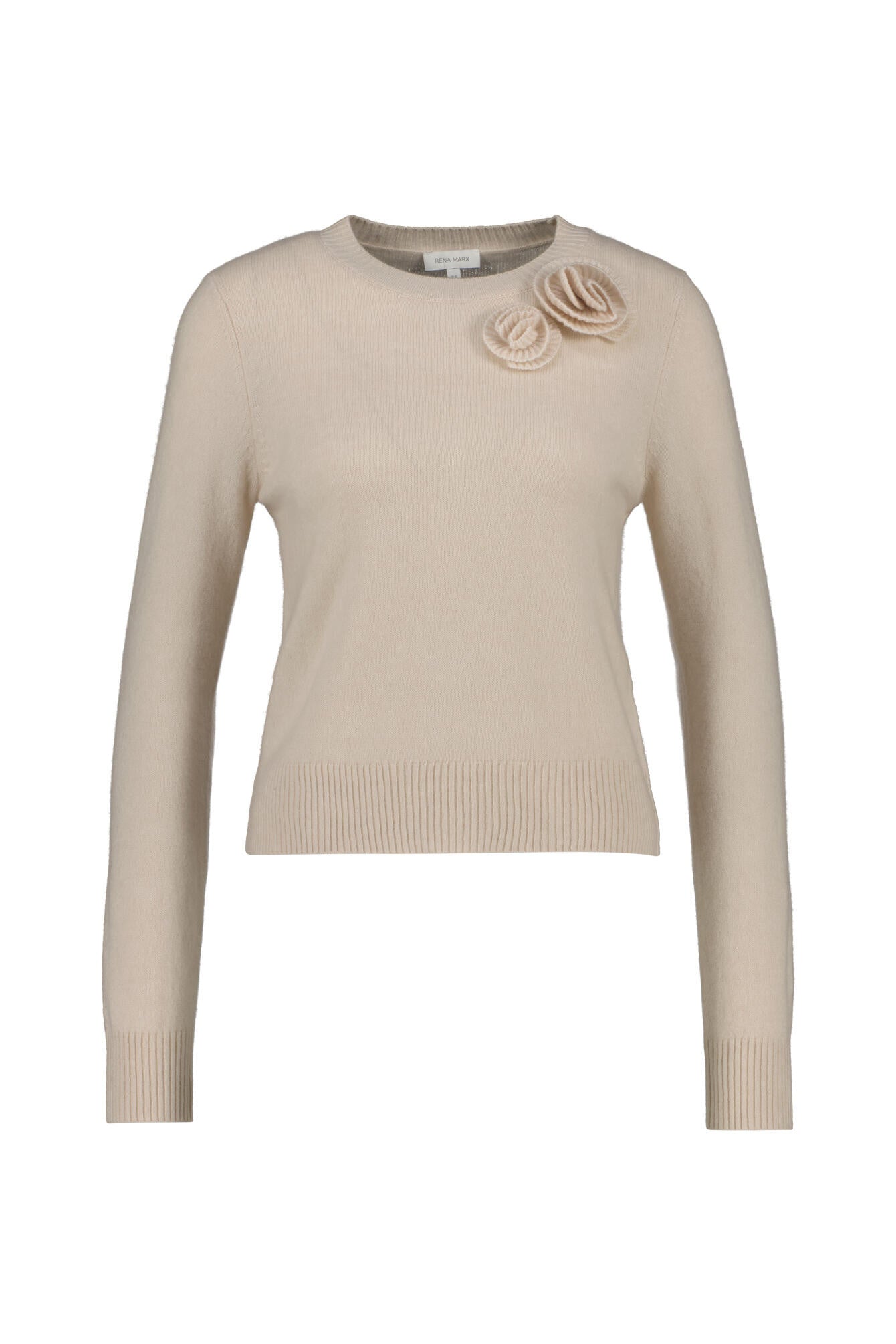 Strickpullover aus Wollmix - 115 Beige - Beige