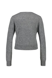 Strickpullover aus Wollmix - 105 Grey - Grau