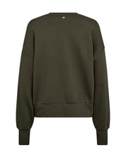 Sweatshirt aus Viskosemix - 543 Olive Night