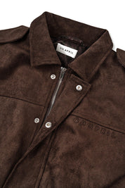 Lederjacke vegan KATIE - Truffle - Braun