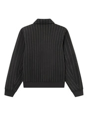 Wolljacke VARSITY mit Nadelstreifen - 303 Raven Grey - Grau