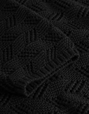 Strickhemd ELIO - 100 Black - Schwarz