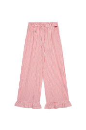 Loungewear-Hose RUBY - White/Crimson - Rot