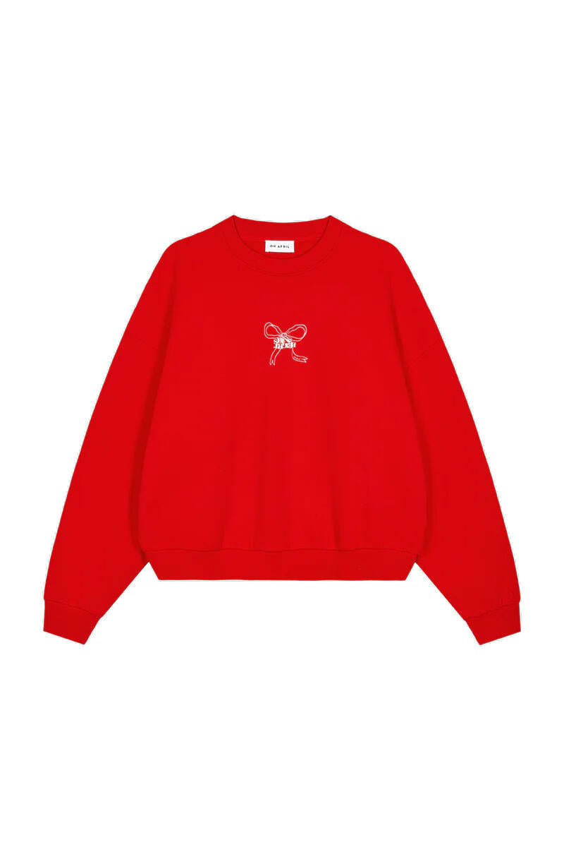 Sweatshirt SHINE BRIGHT - Crimson - Rot