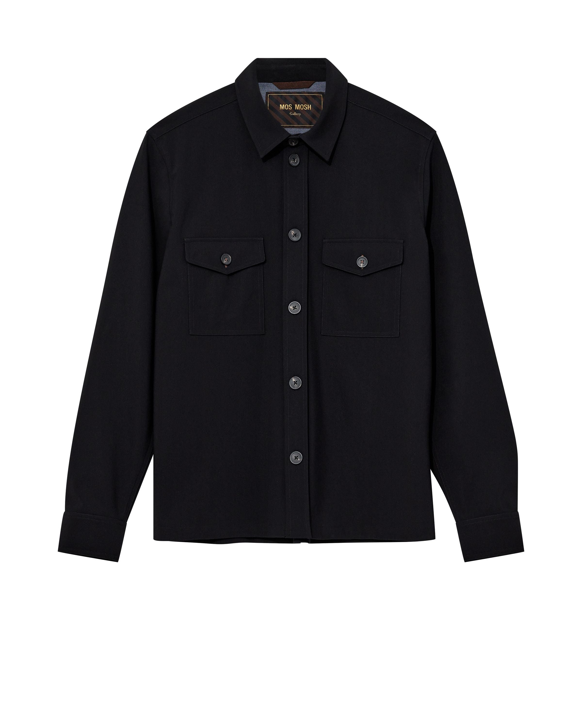 Overshirt BIRK TRAVER - 801 Black - Schwarz