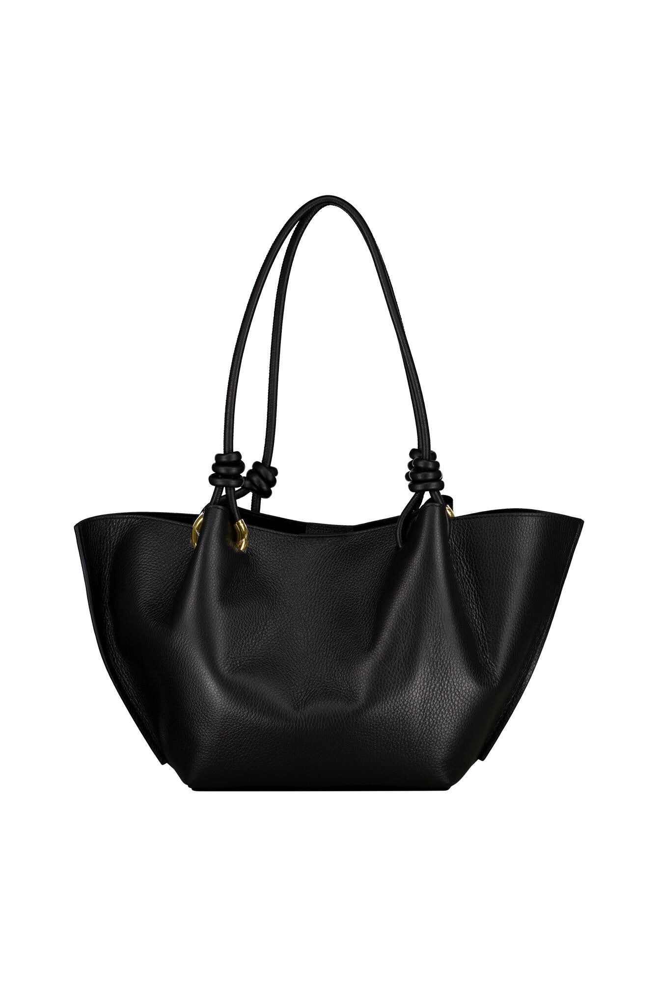 Schultertasche aus Leder - 001 Noir - Schwarz
