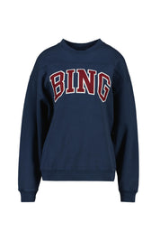 Sweatshirt TRENTON aus Baumwolle - Dark Blue - Blau