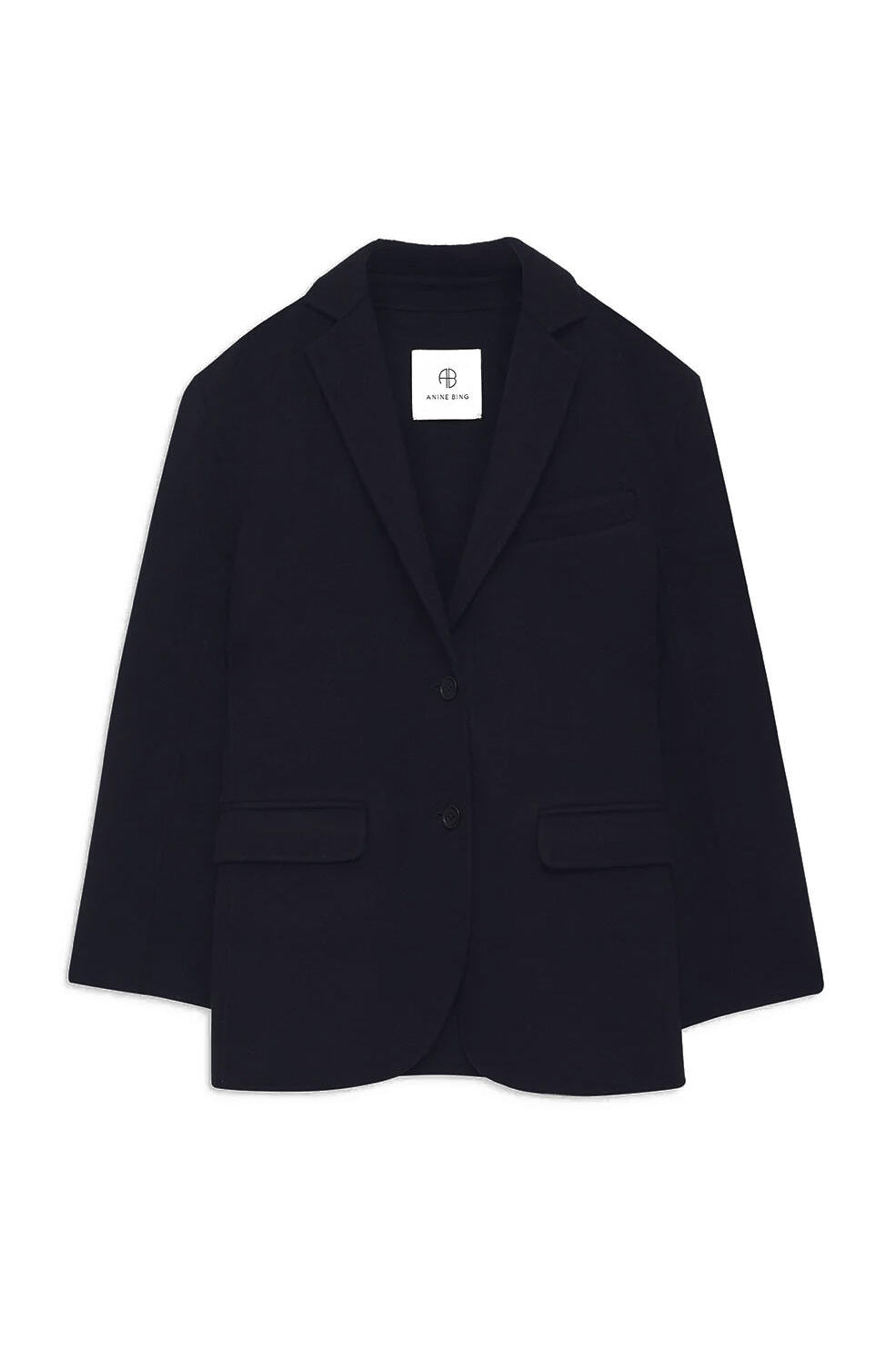 Blazer QUINN aus Wolle - Navy - Blau