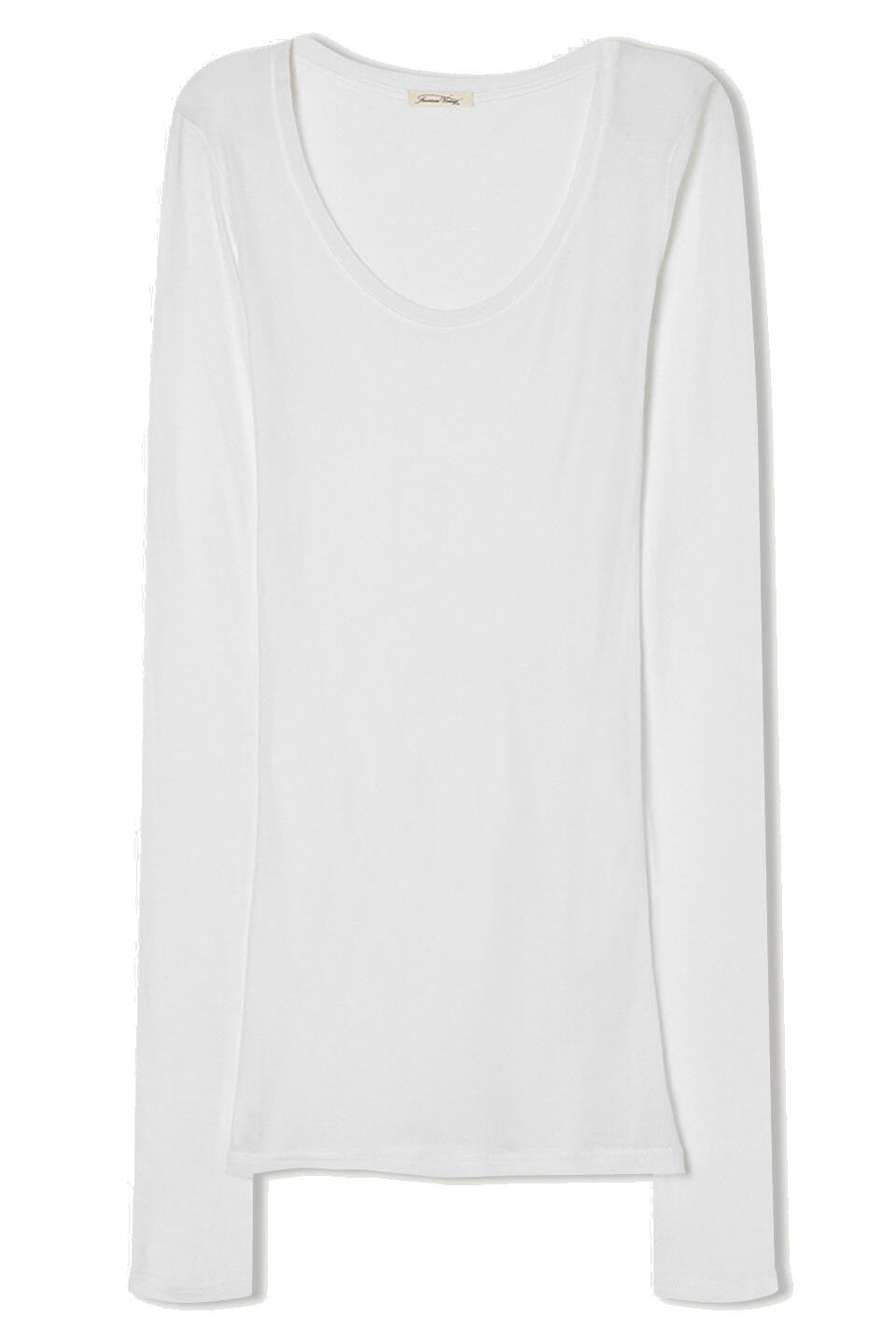 Langarmshirt aus Baumwolle - Blanc - Weiß