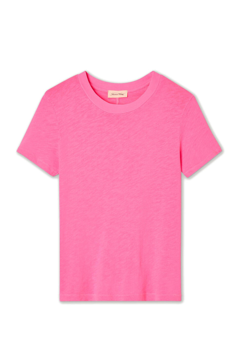 T-Shirt aus Baumwolle - Pink Acid Fluo - Pink