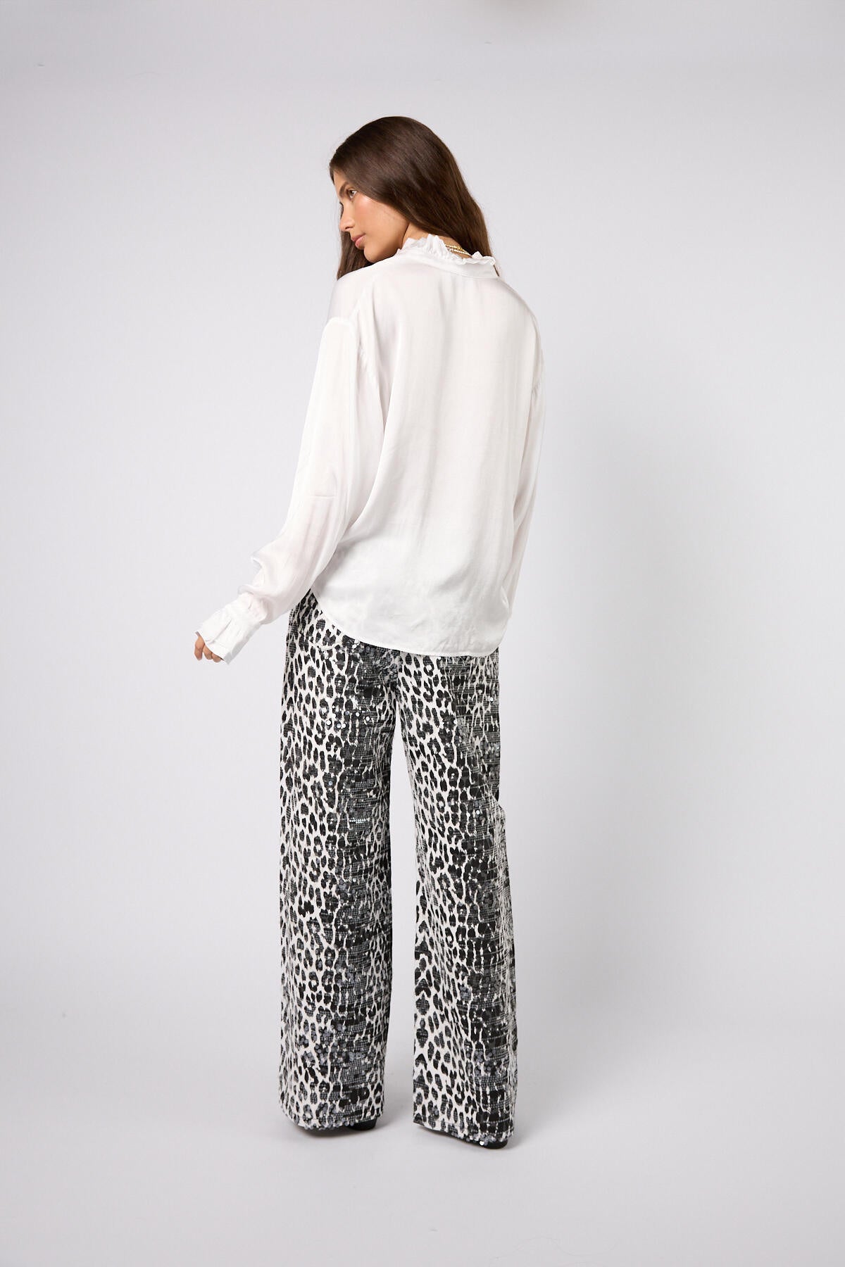 Bluse VIKI aus Viskose - White - Weiß