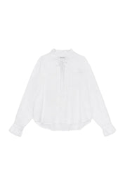 Bluse VIKI aus Viskose - White - Weiß