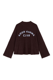 Strickpullover COCO aus Wollmix - Truffle - Braun